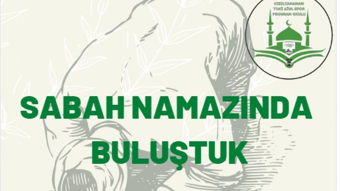 ANKARA MÜFTÜSÜ İLE SABAH NAMAZINDA BULUŞTUK